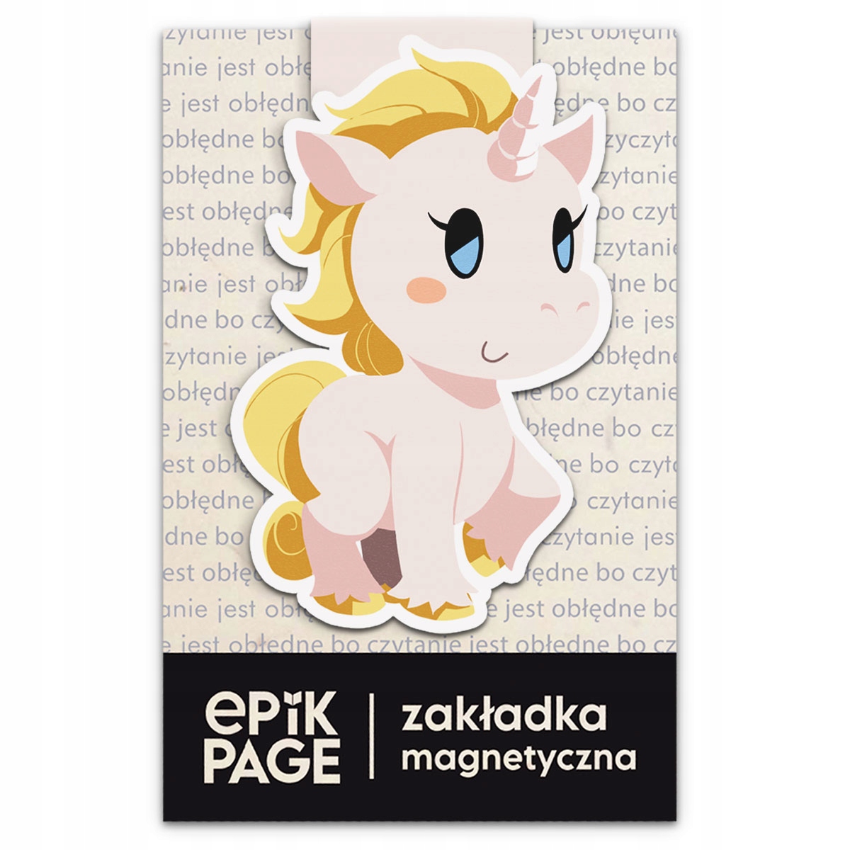 

Zakładka magnetyczna do książki Jednorożec