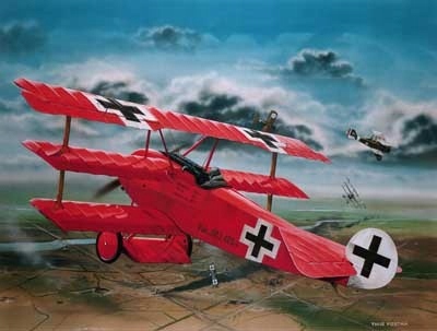 Model letadla Fokker Dr.I 'Rich thofen'