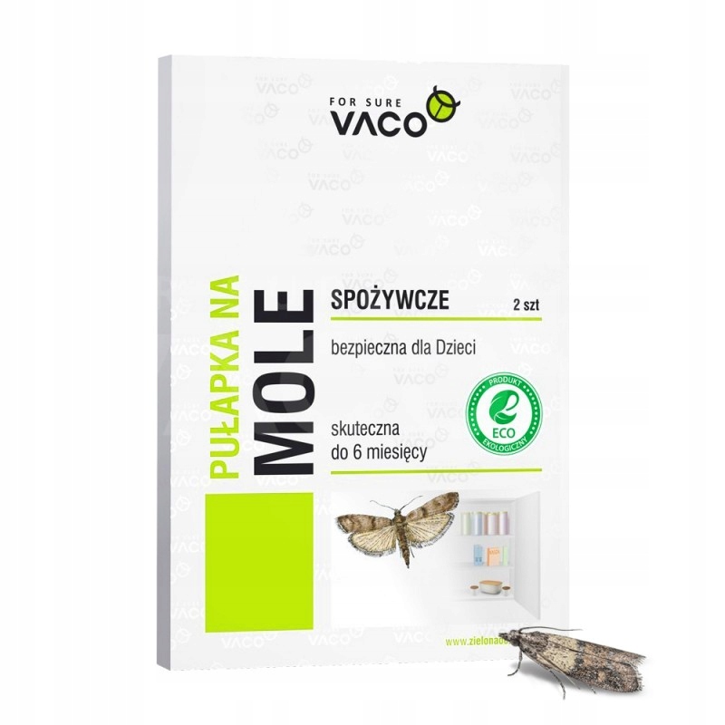 

Pułapka na mole kuchenne Vaco Zwalacz Mole 2 szt.