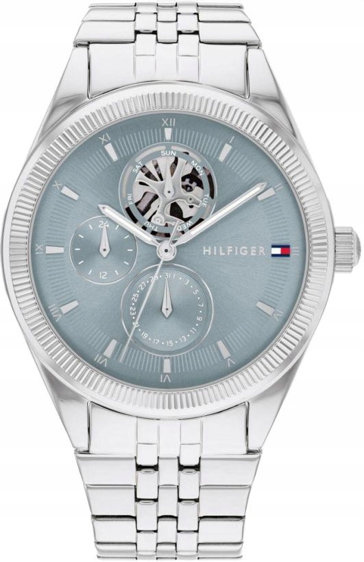 Dámské Hodinky Tommy Hilfiger 1782714 Monica Modré Open Heart Box 38 mm