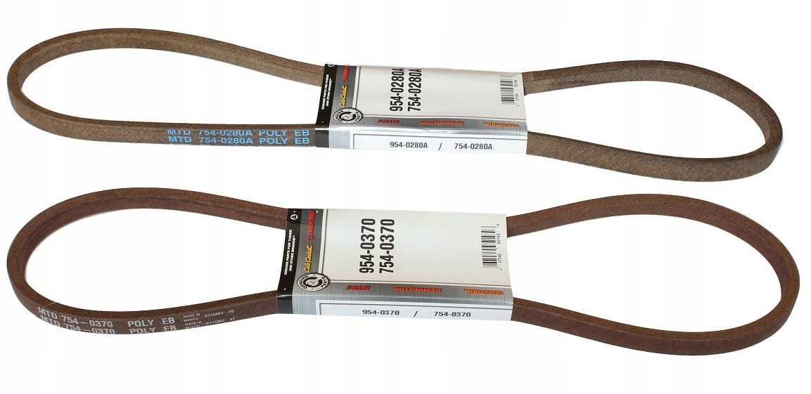

Pasek Traktorka 754-0280A+754-0370 Oryginalne Mtd