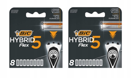 Bic Wkłady Do Golarek Hybrid 5 Flex Blister 16 Szt