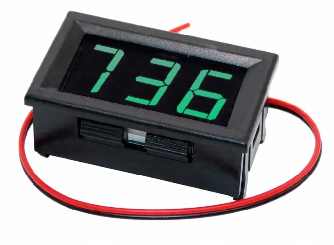 

Miernik Napięcia Woltomierz Led DC 4.5-30V