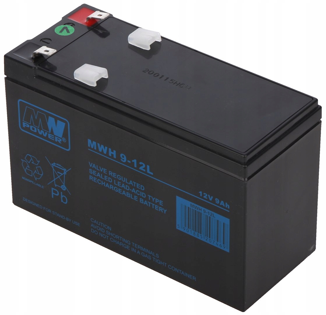 Akumulator MW Power MWH 9-12L 12V 9Ah Do UPS UPSA