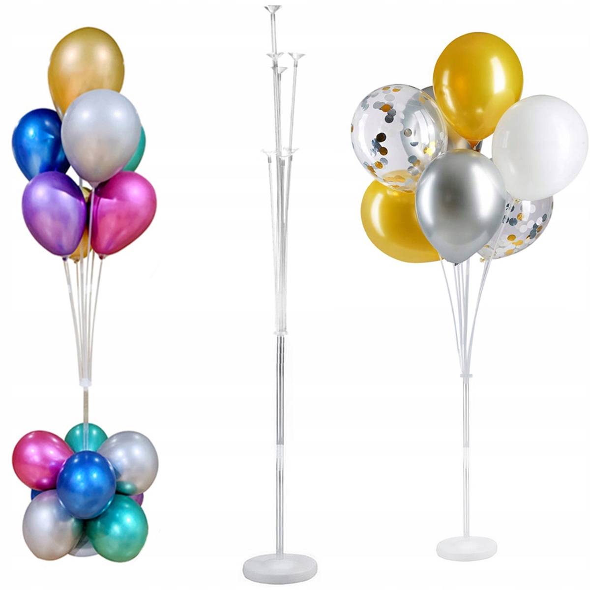 

Stojak Na Balony Stelaż Duży Urodziny Roczek 130cm