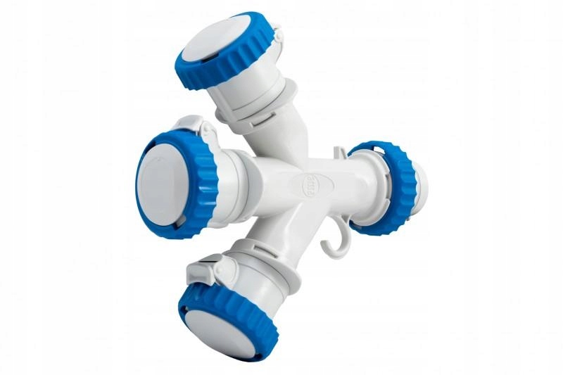 Kempingový adaptér zástrčka 16A 3p IP67, gn.3x16A 3P