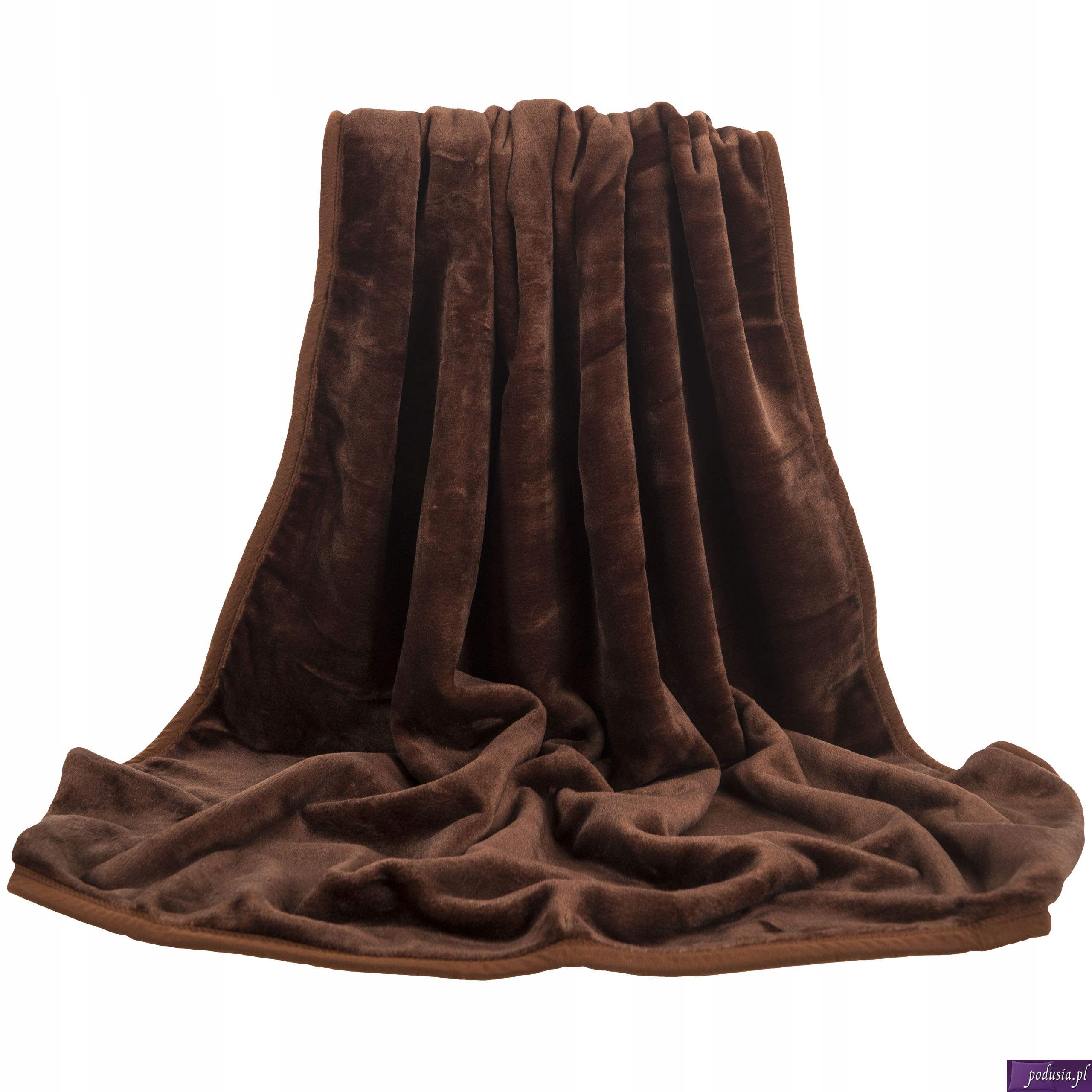 Gruby KOC AKRYLOWY NARZUTA 160x210