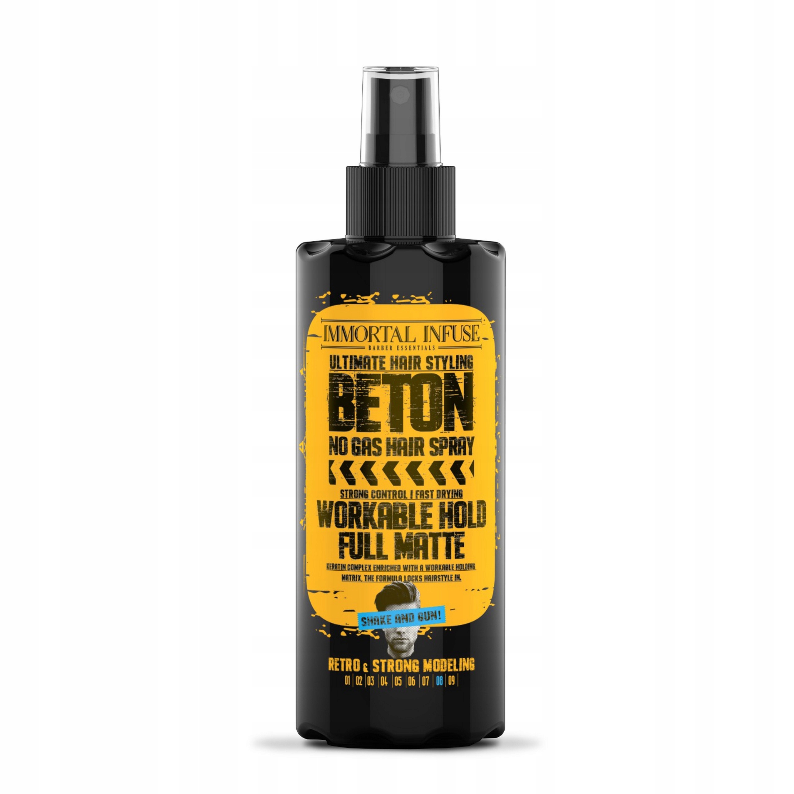 

Immortal Beton Spray mocny lakier matowy 200ml