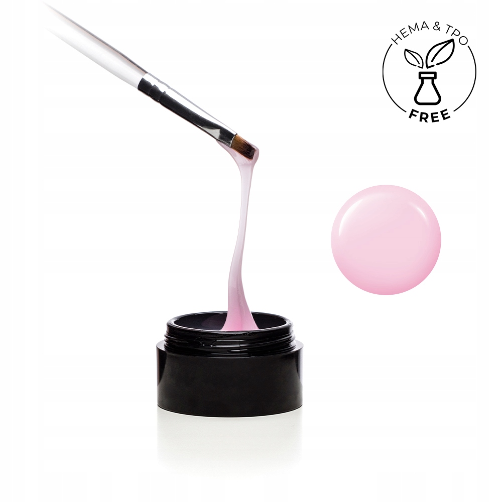 Didier Lab Stavební Gel se Skelnými Vlákny, Milky Pink, 50g