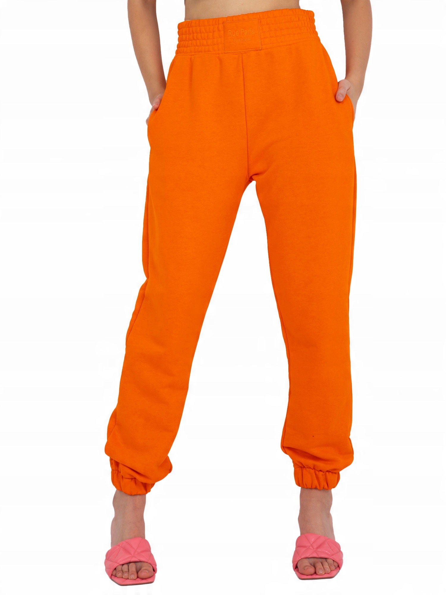 

Spodnie Dresowe damskie z kieszeniami - L/XL