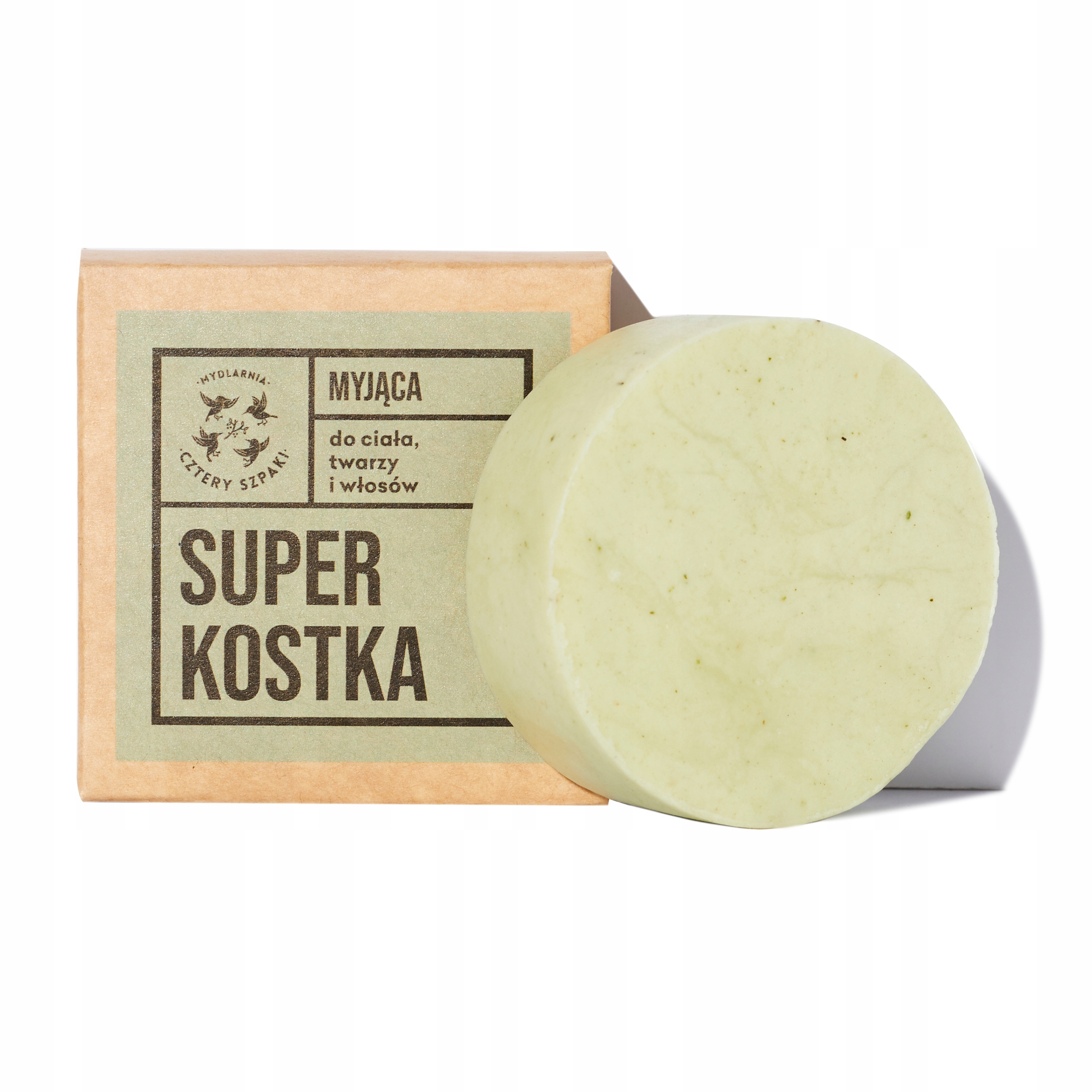 

Superkostka Myjąca Do Ciała Twarzy Włosów 4 Szpaki
