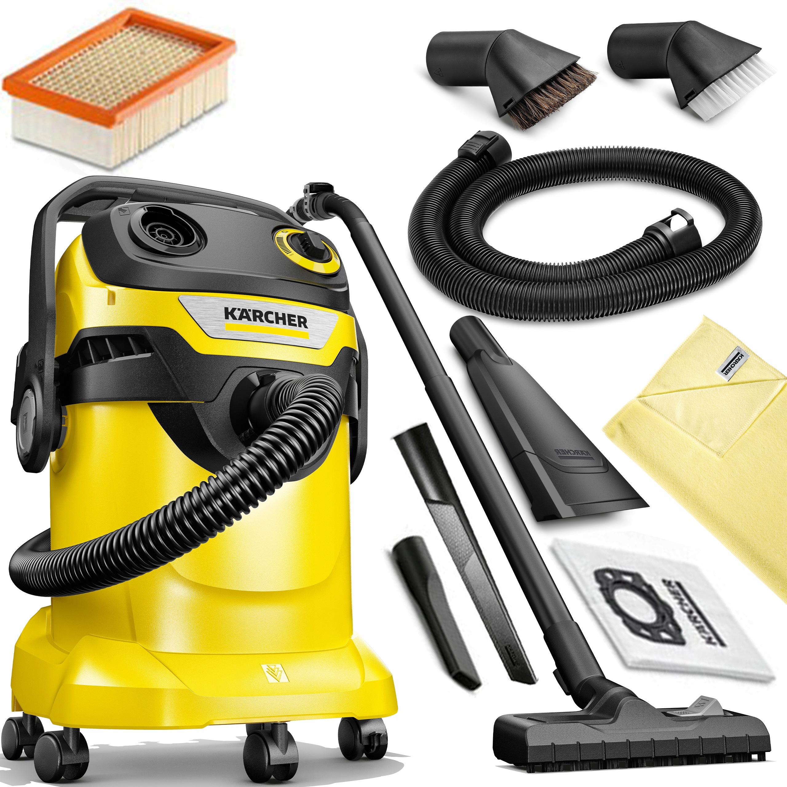 Vysavač Karcher Wd 5 Control 25/5/22 Příslušenství Do Auta