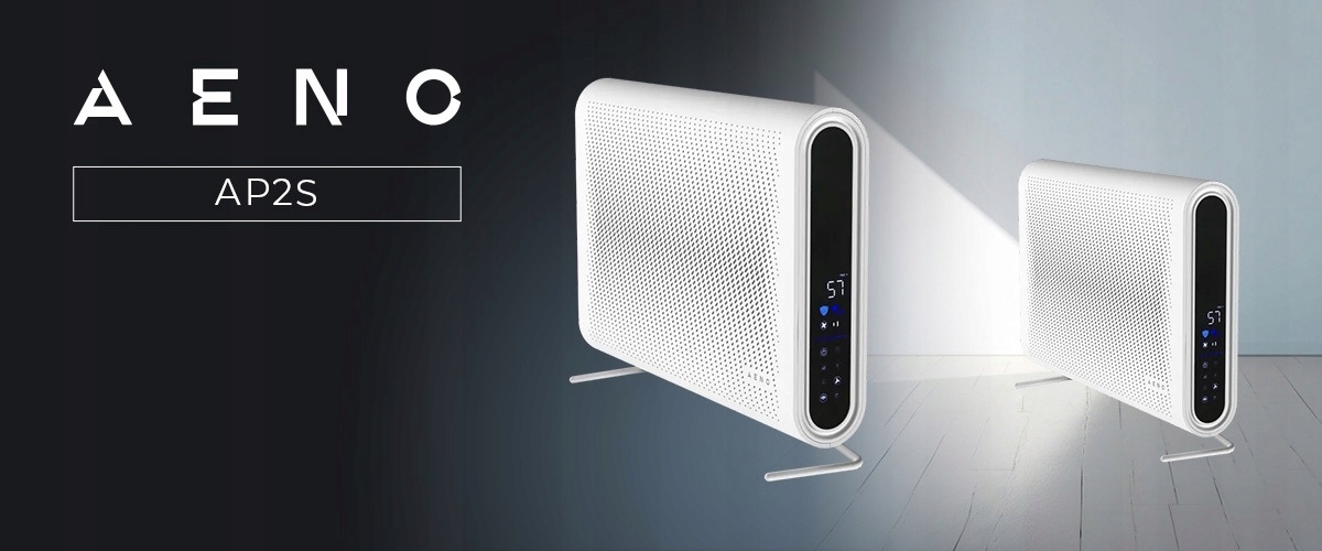 Oczyszczacz powietrza AENO AP2S HEPA 13 UV Wi-Fi Funkcje urządzenia zdalne sterowanie