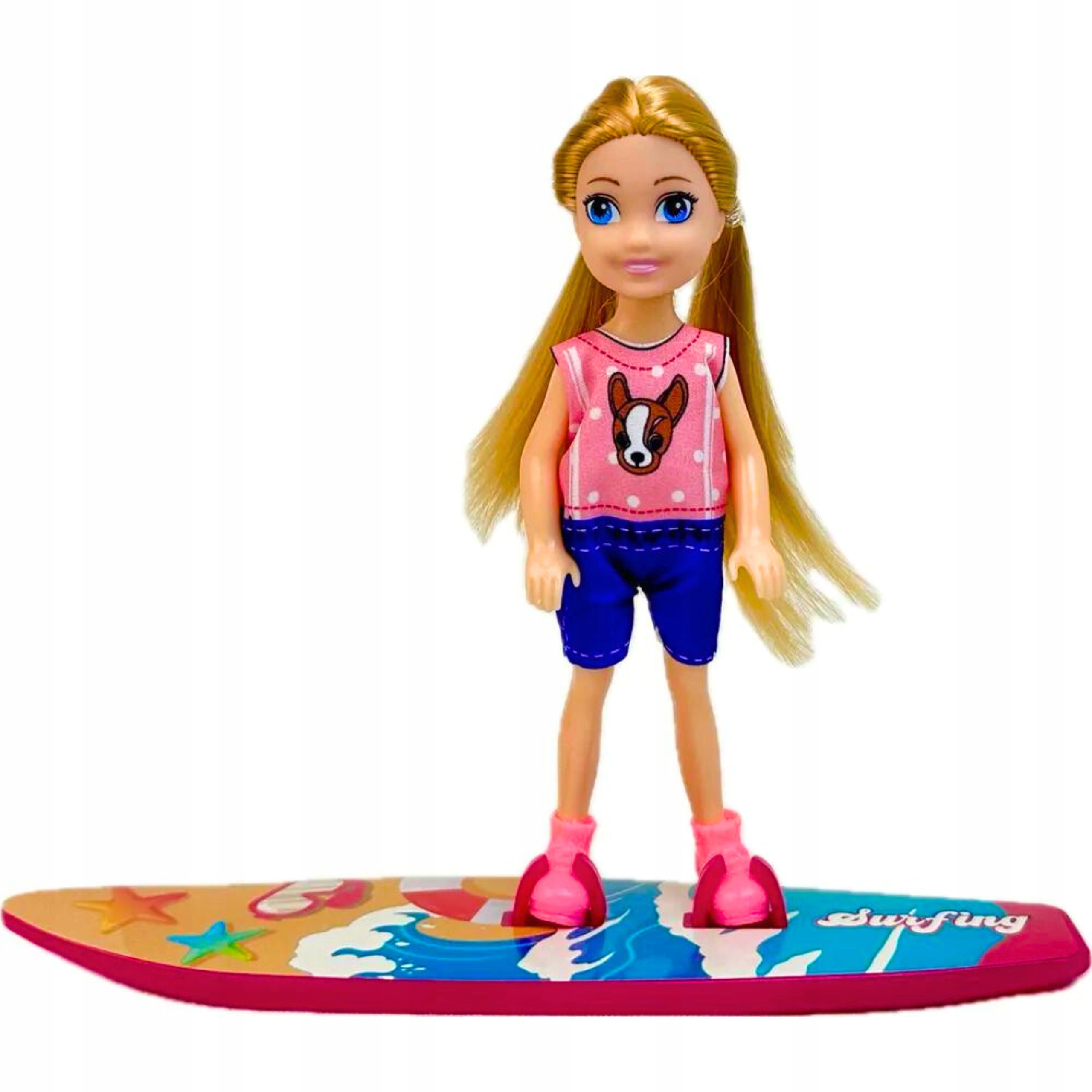 ZESTAW DUŻY JACHT DLA DZIEWCZYNKI RÓŻOWY DESKA SURFINGOWA ŁÓDKA YACHT XXL Marka inna