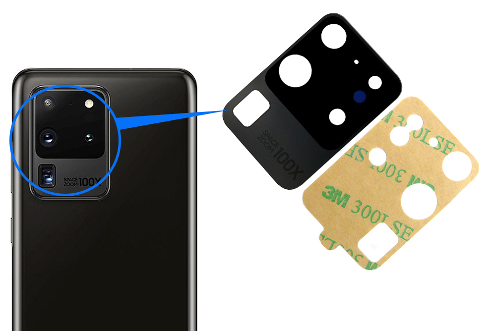 

Szybka Szkło Osłona Aparatu Klej Samsung S20 Ultra
