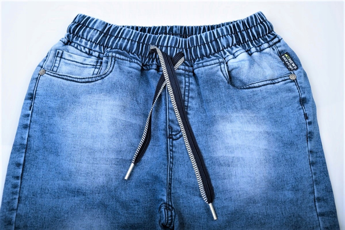 SPODNIE JEANS CHŁOPIĘCE HB-8958-26 JOGGER R. 140 - (26) Marka bez marki