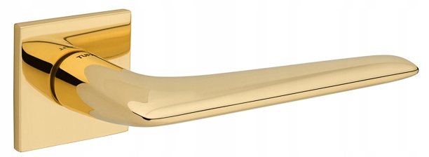 Štvorcová kľučka Tupai 4164 5SQ-01 zlatá