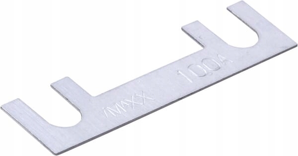 Bezpiecznik blaszany 100A szary podłużny iMaXX 10 sztuk SI20137