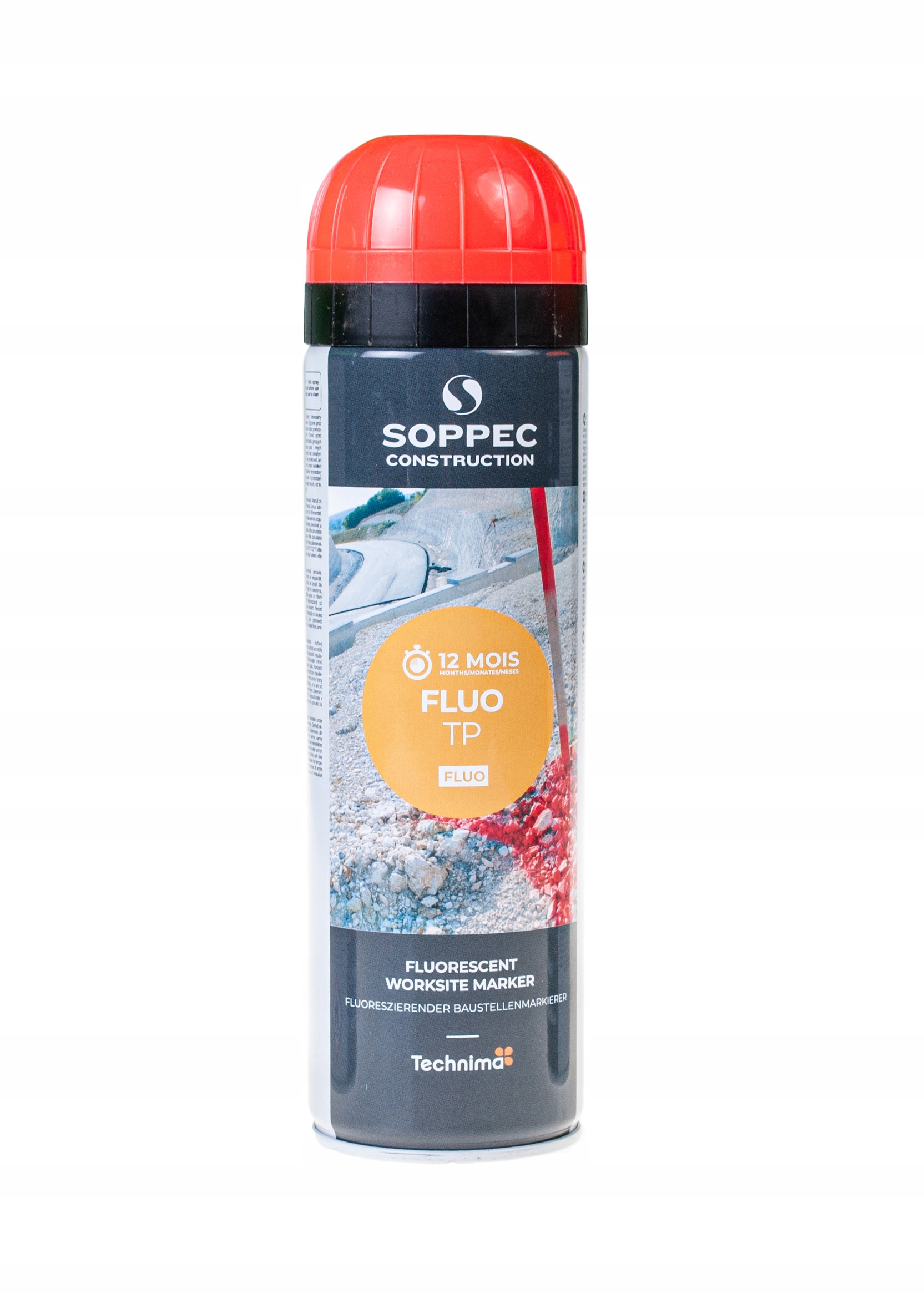 Fluorescencyjna farba SOPPEC FLUO T.P. czerwona