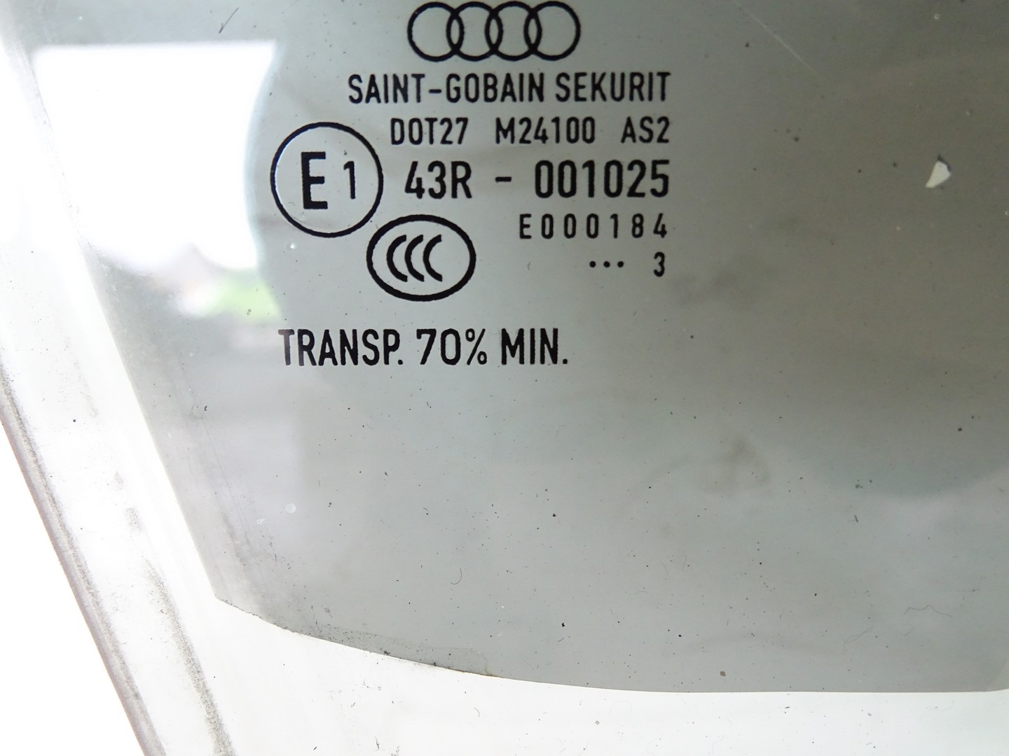 window door right front right front AUDI A3 S3 8V 5D AS2 2013