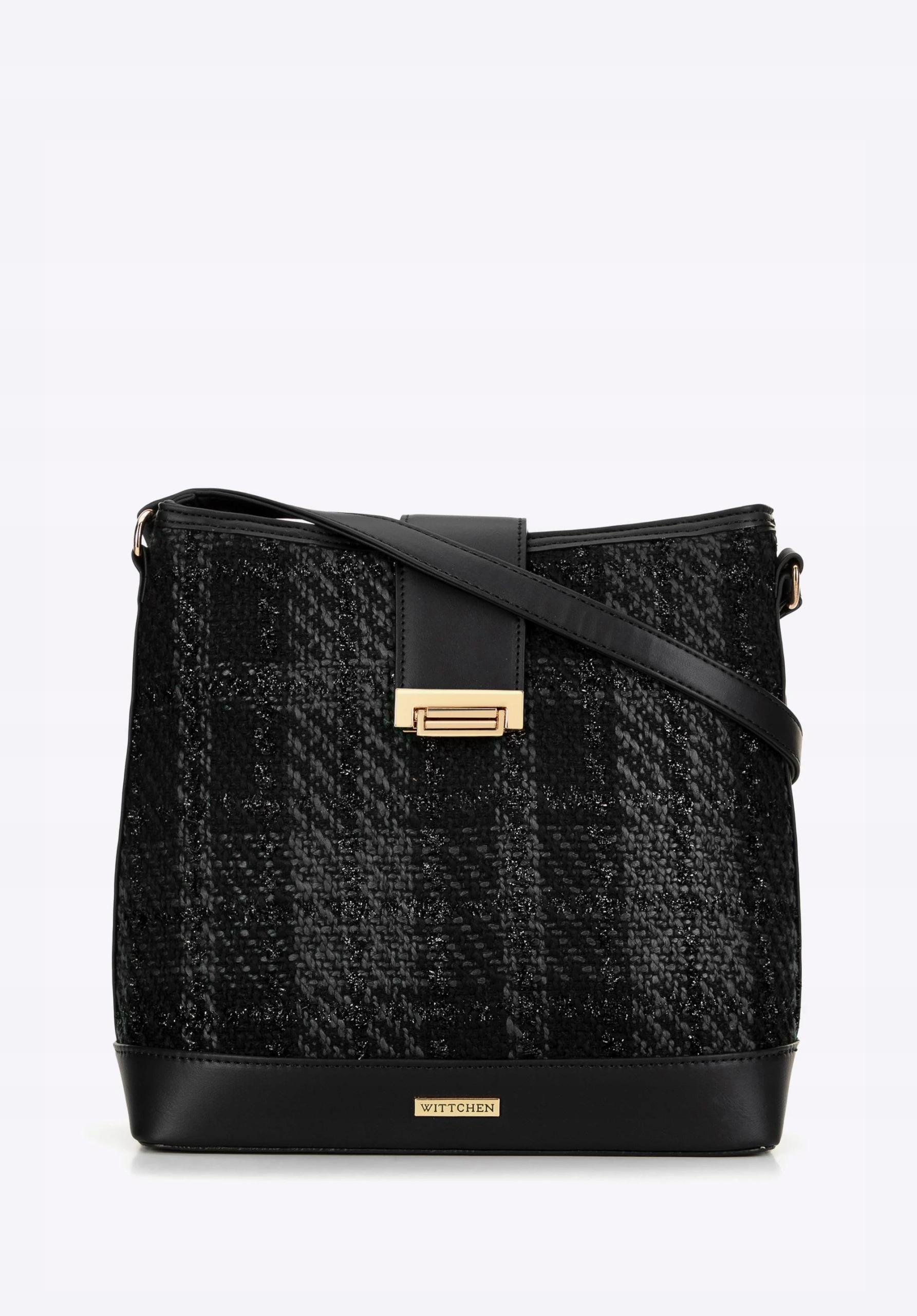 Wittchen taška sáček polyester černá bouclé