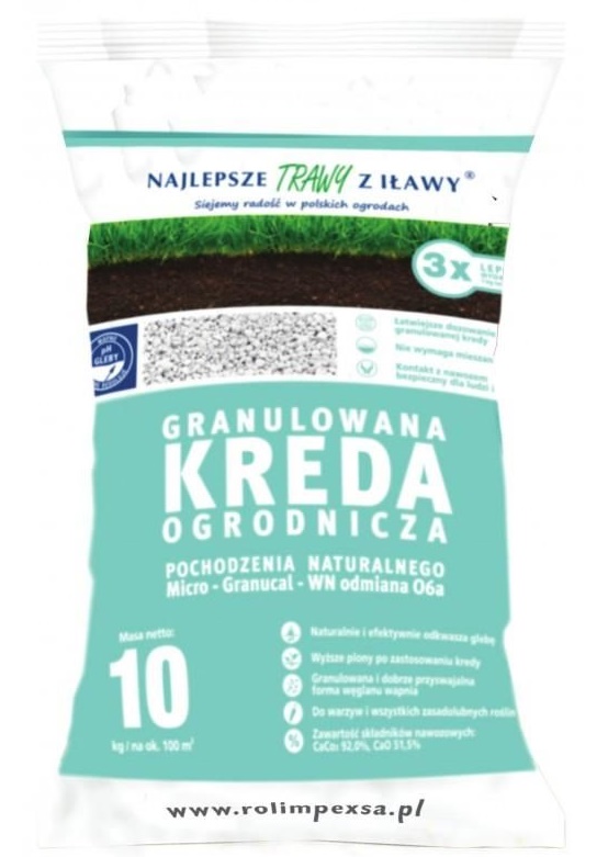 

Kreda Granulowana Ogrodnicza 10 Kg Iława