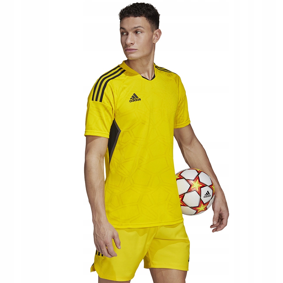 Koszulka męska adidas Condivo 22 Match Day Jersey żółta R. M