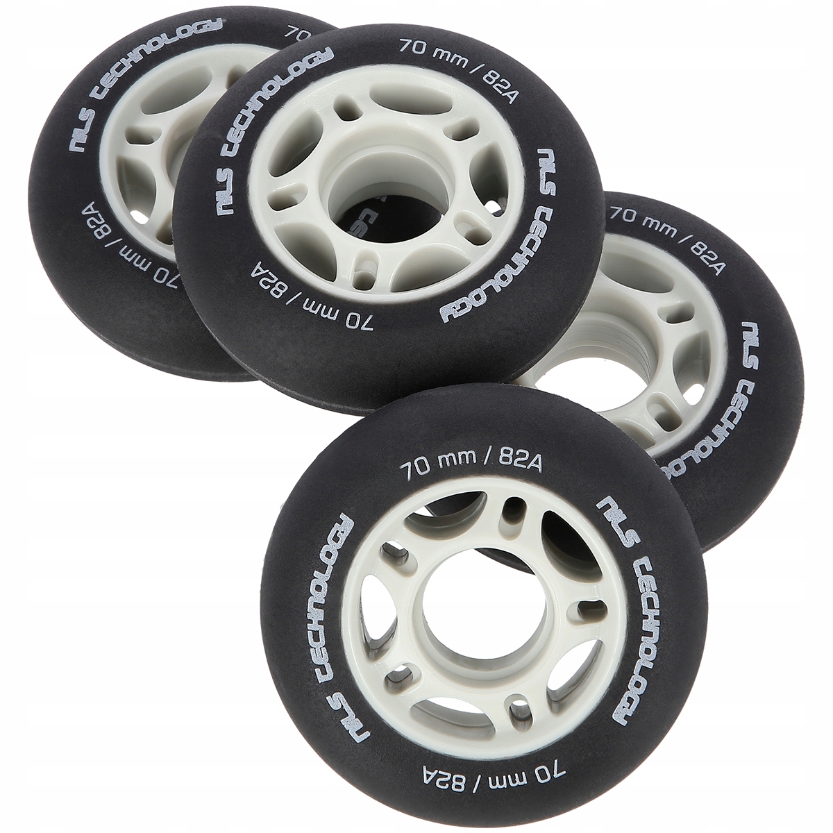 

Kółka Do Rolek Rolki Kauczuk 82A Pu 70MM Nils Extr