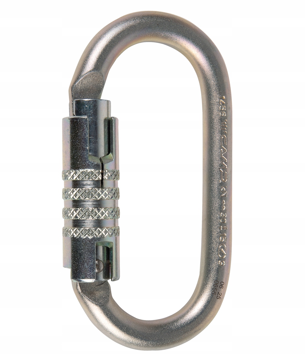 Oval Pro 3Lock karabinek stalowy