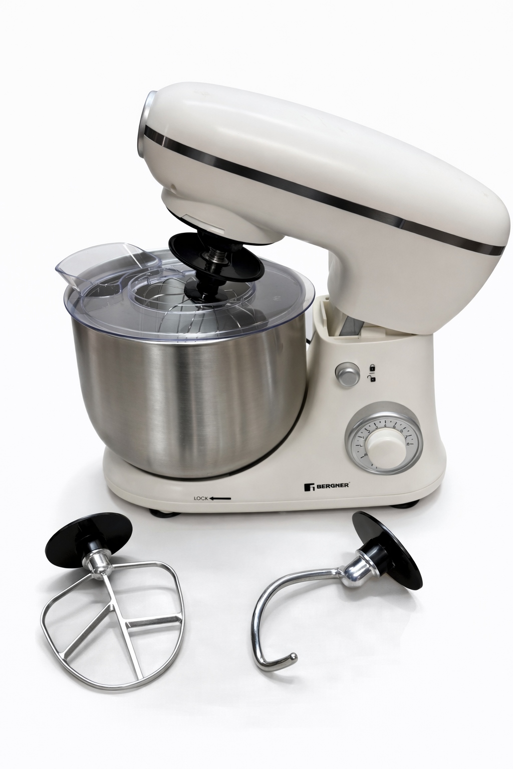 Planetarny Rotacyjny Robot Kuchenny Duża Misa 6L Mocny 1300W 8 Biegów