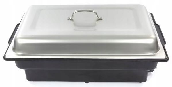 Elektryczny podgrzewacz potraw bemar GN 1/1 6.5 cm 900W Maxima 9300001