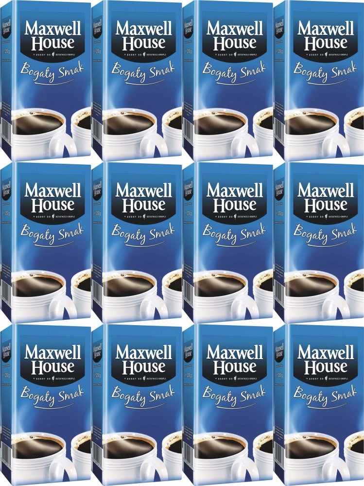 Kawa mielona Maxwell House, 250g x12