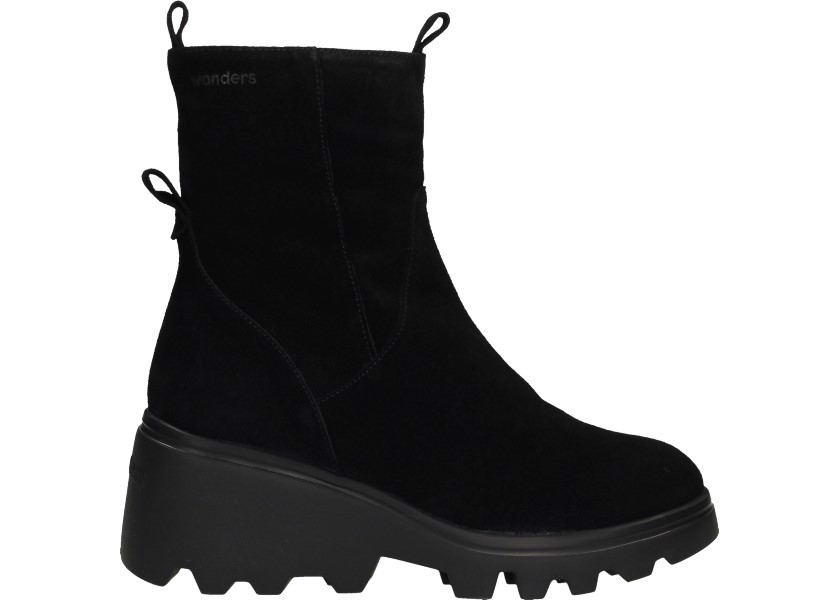 Kotníkové Boty Wonders G-7001 36 Luxe Negro