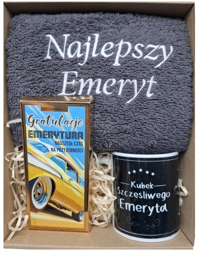AJÁNDÉK Nyugdíjasoknak Szett Gyártó kódja Przejście Na Emeyturę Upominek Podziękowanie