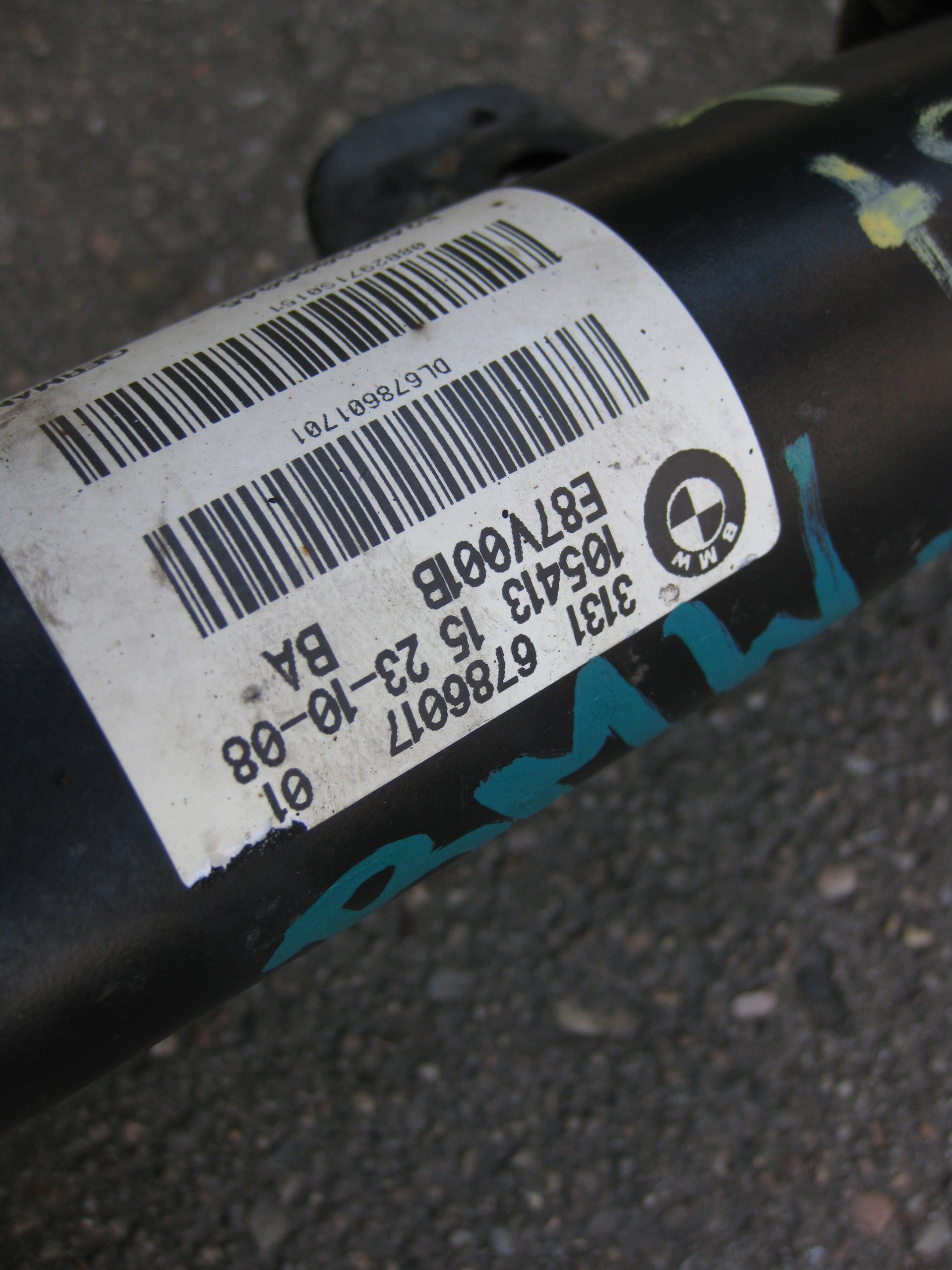 BMW E87 2.0D 08R McPherson left front 6786017