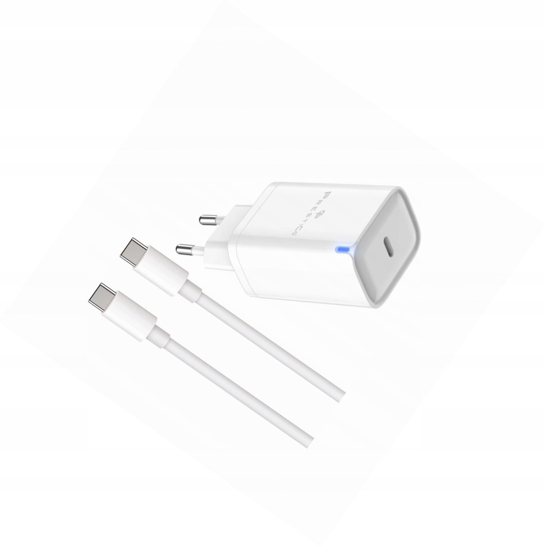 Szybka ładowarka 45W GaN z kablem Usb-c do Samsung Galaxy M12