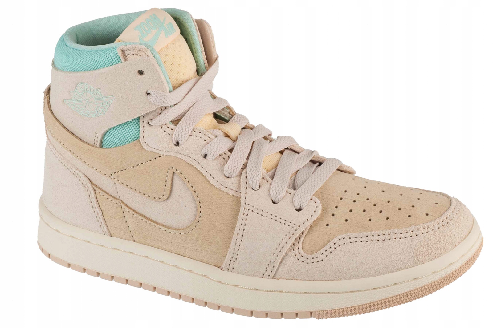 Jordan Air 1 W Zoom Cmf 2 [40] Dámské tenisky Semišové béžové