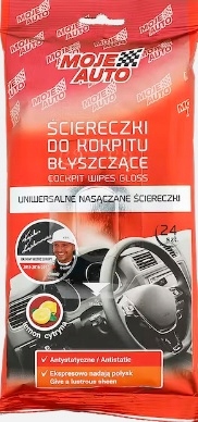 

Ściereczki czyszczące do wnętrza Moje Auto Cytryna