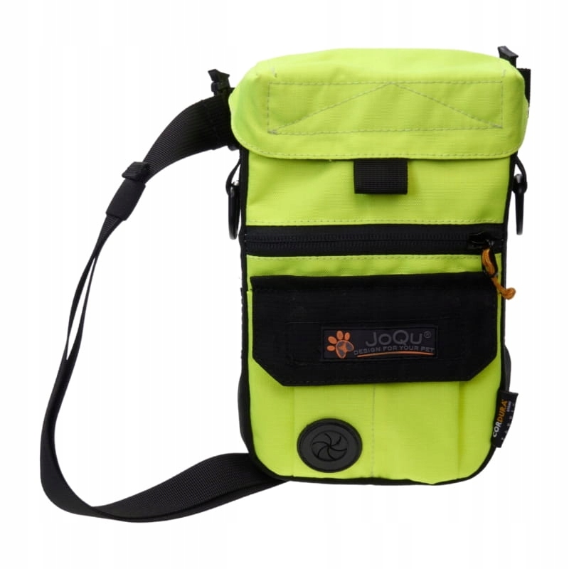 Levně Velká kabelka sáček na pamlsky pro psy JoQu Dog Snack Bag žlutá