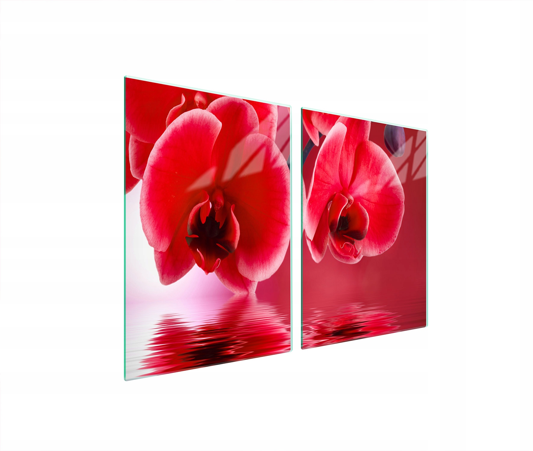 Ochranná Skleněná Deska Do Kuchyně 2x45x52 Orchidej Tvrzené Sklo