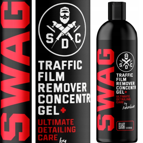 Swag Tfr Traffic Film Remover Gel+ 0.5L Prewash Rozpuszcza Brud