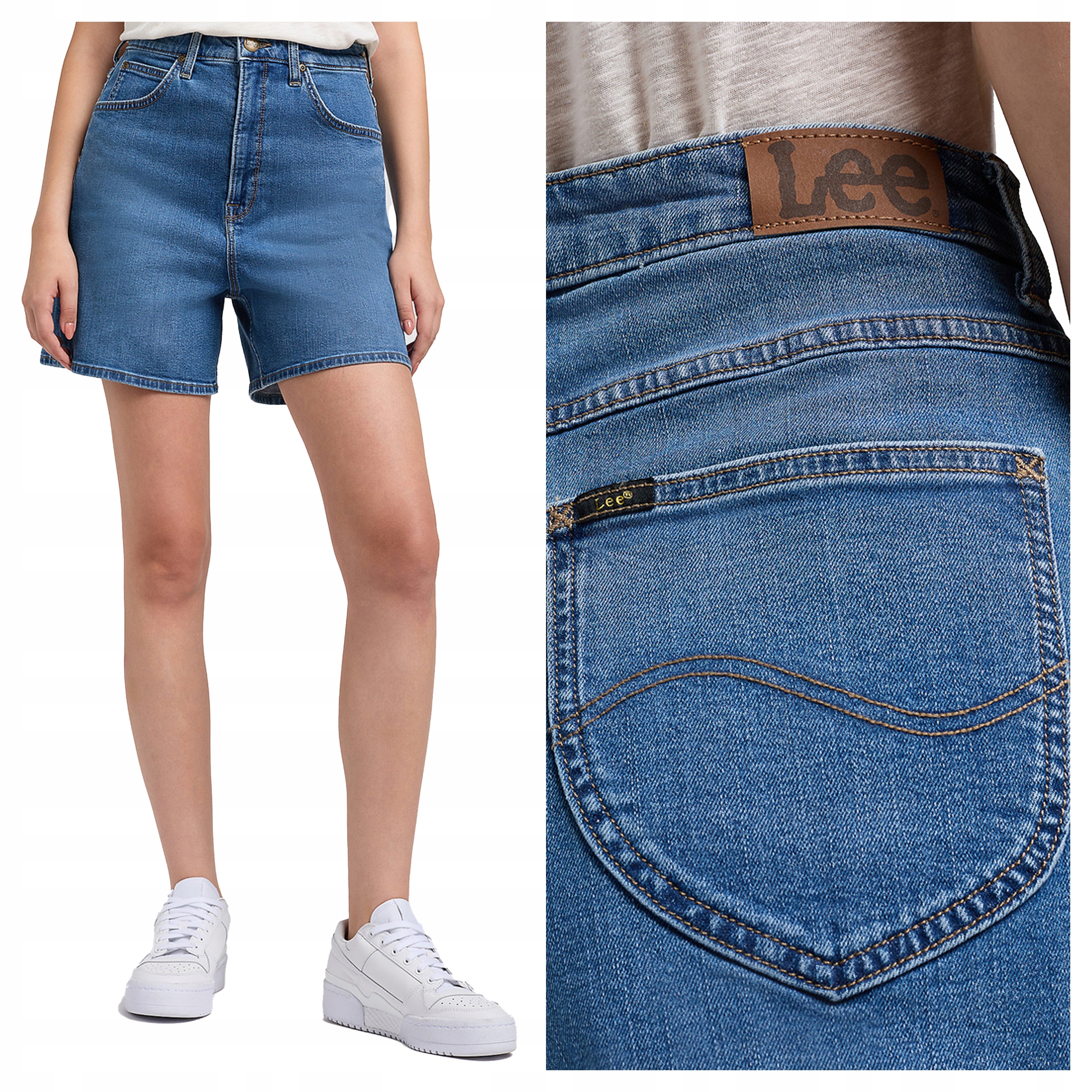 Lee Stella Short W27 Dámské džínové šortky