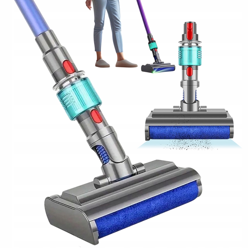 Kartáč Pro V7 V8 V10 V11 V15 S Osvětlením Pro Důkladné Čištění