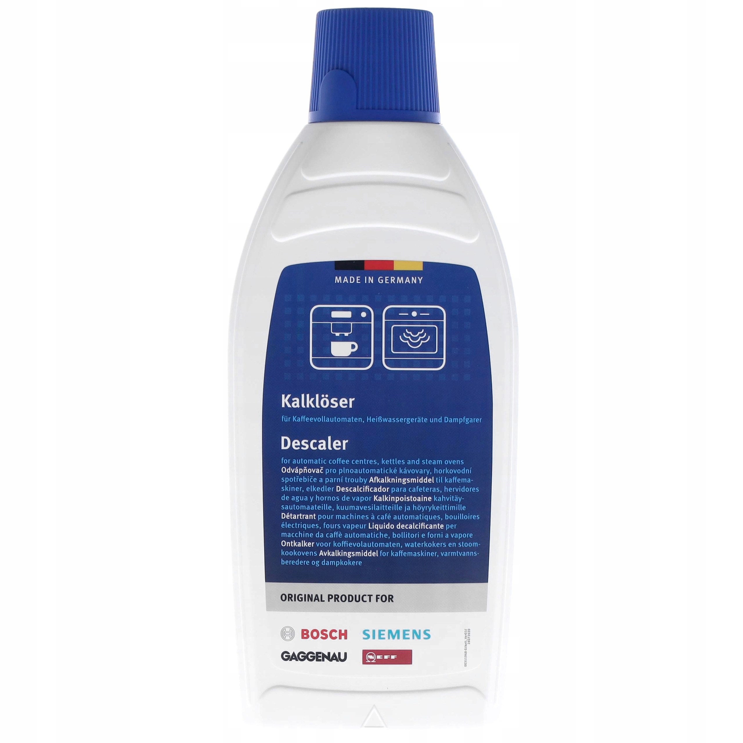

Odkamieniacz do ekspresu Siemens 500ml