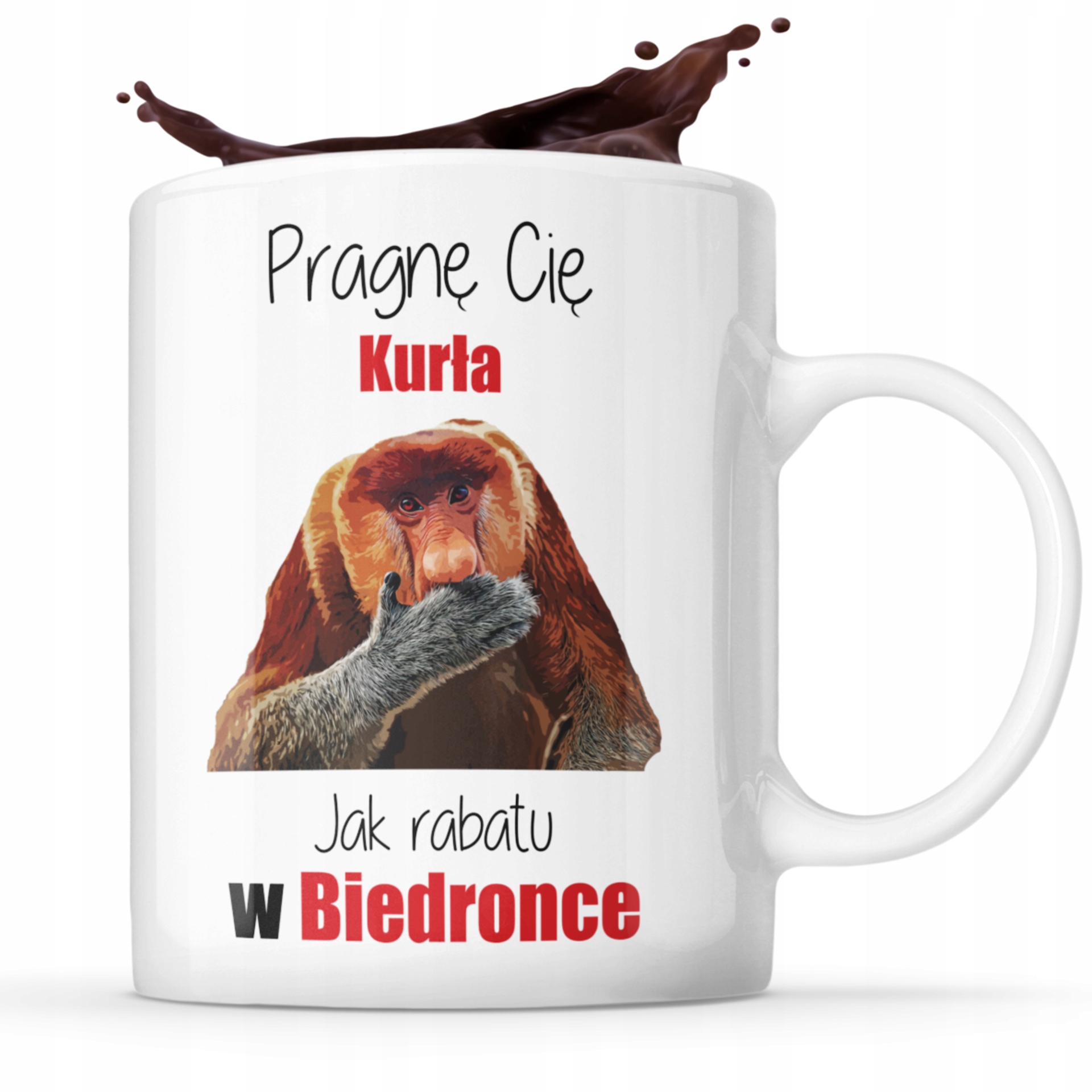 

Śmieszny Kubek Nosacz W Biedronce