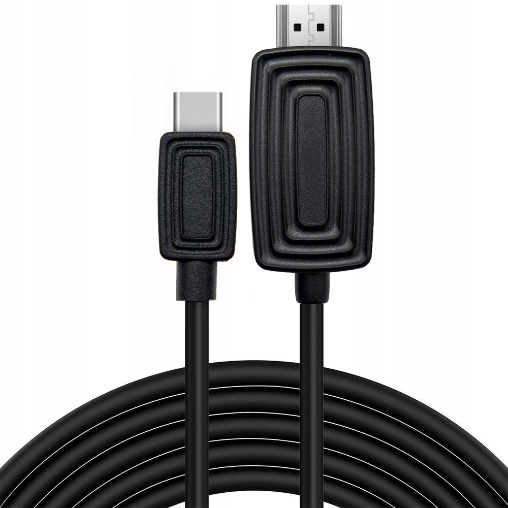 Hdmi kabel 2.1 2 m Alogy 4K 30Hz Usb-c hliník