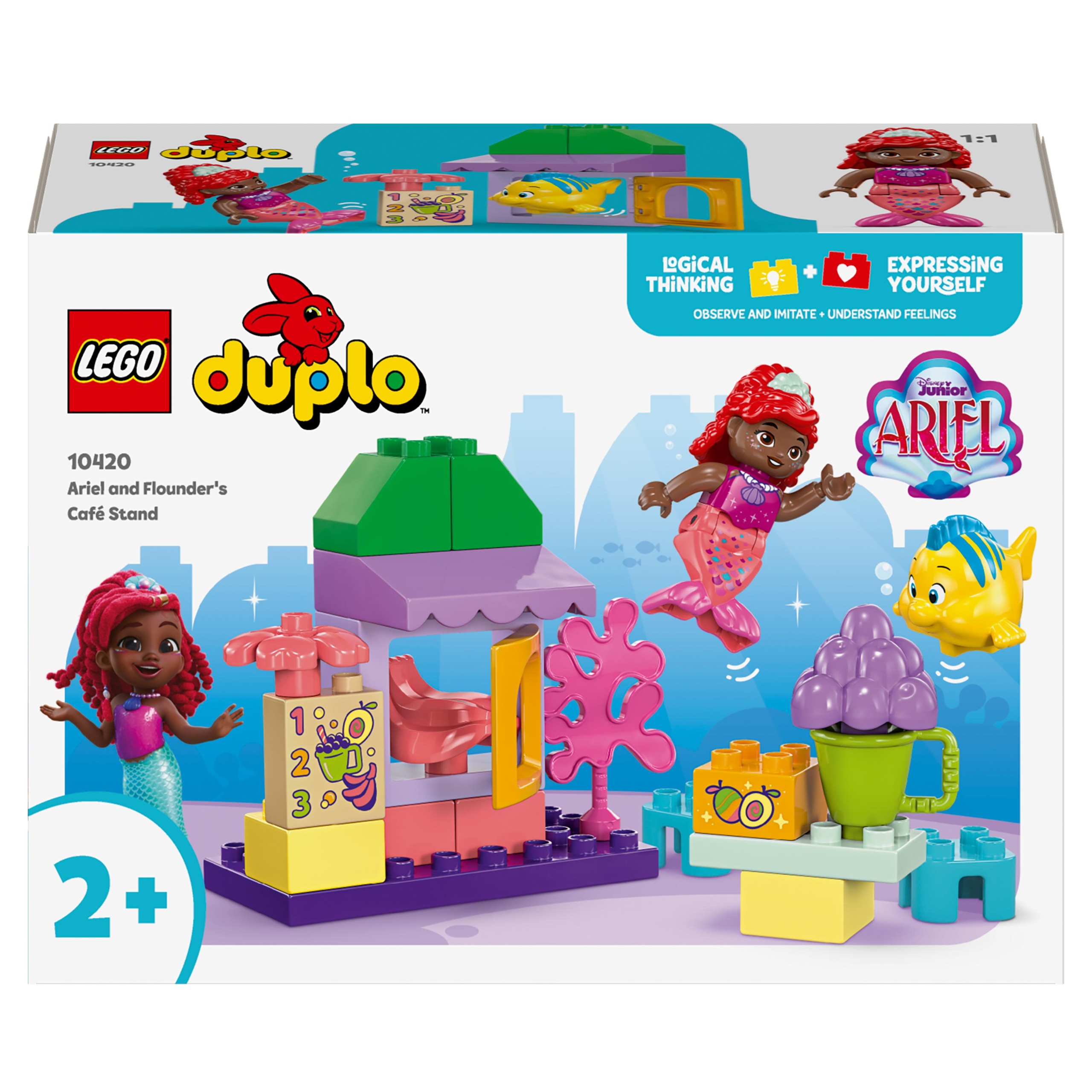Lego Duplo 10420 Stoisko kawowe Arielki i Florka Nowy I Zestaw!!