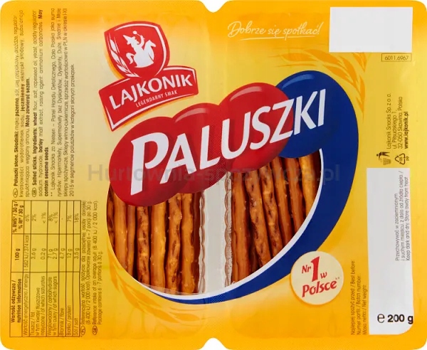Lajkonik Tyčinky Slané Tray 200 G