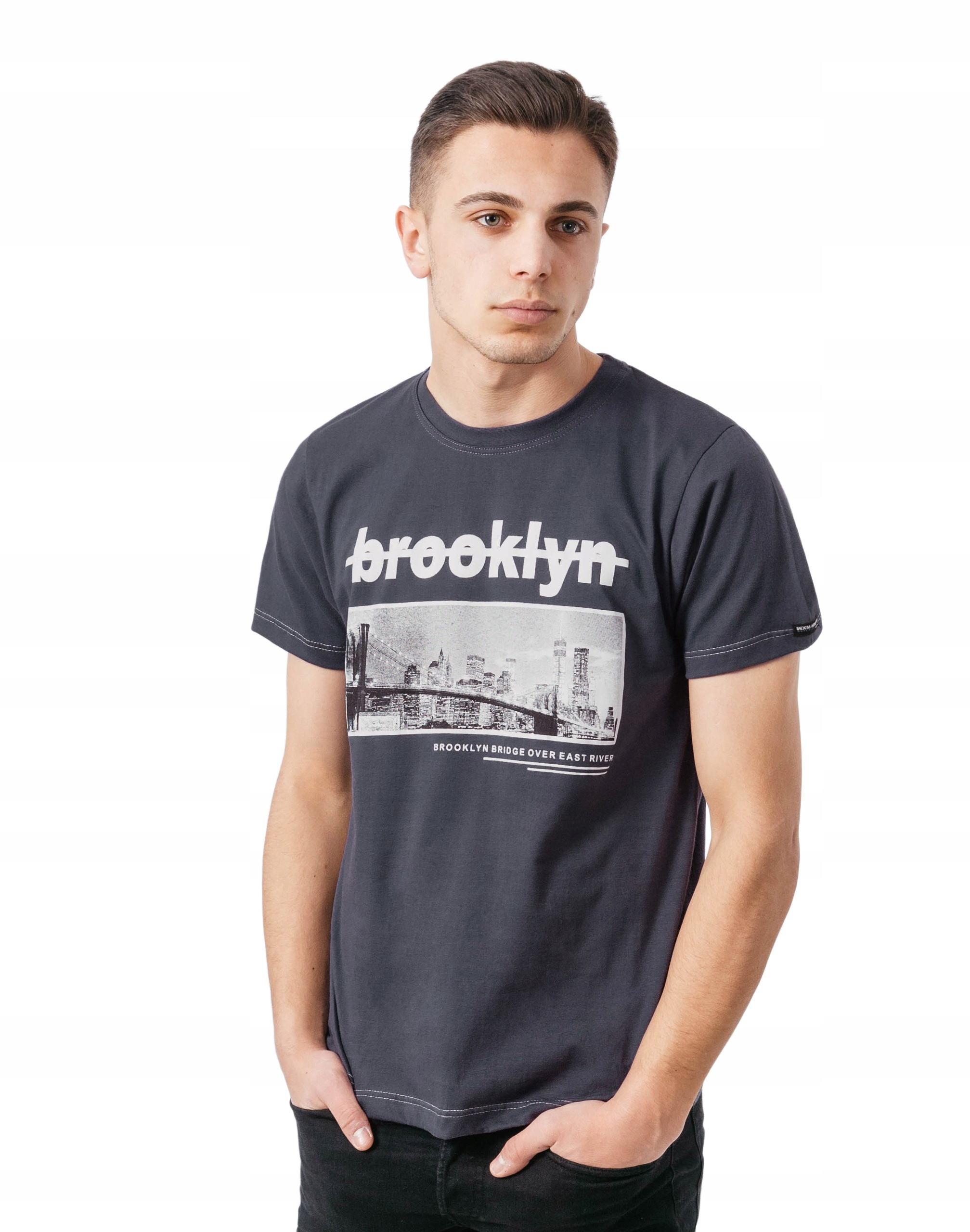 

Podkoszulek Męski Koszulka T-shirt Brooklyn 08 7XL