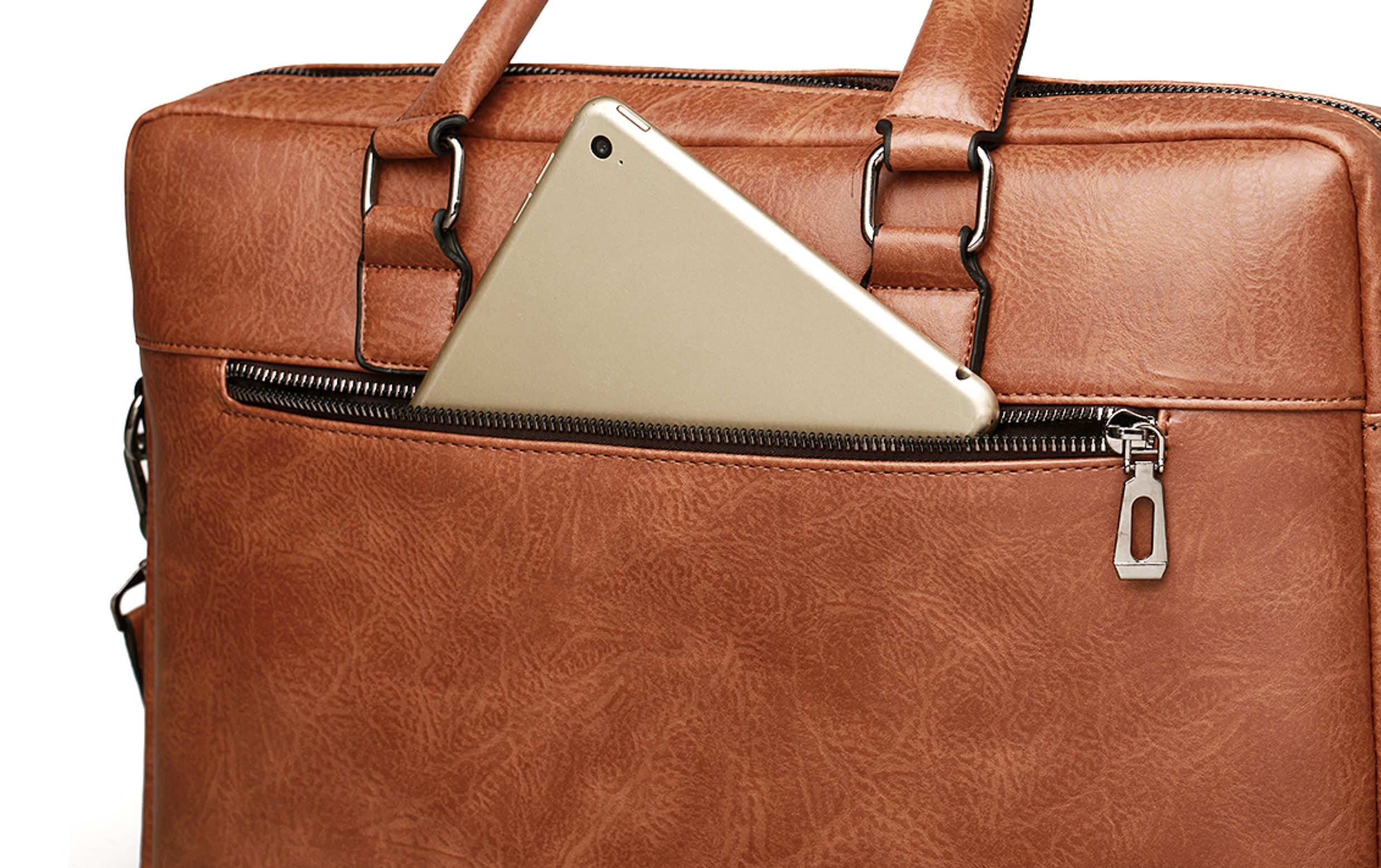 BALTAN Torba na laptopa Eco Classic do 15,6" brązowa — 16
